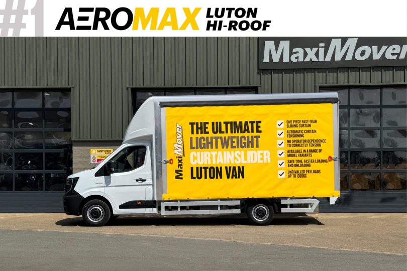 2025 Renault AeroMAX Hi-Roof Curtain Slider 4.1M x 2.5M Luton Van