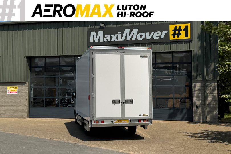 Luton Van with rear barn doors