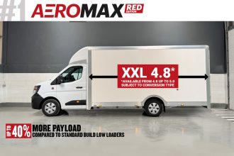 2025 Renault AeroMAX RED Edition XXL 4.8 x 2.3 Low Floor Luton Van