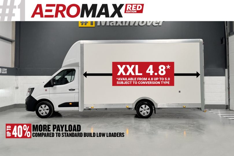 Maxi Mover Renault RED Edition Low Loader Van
