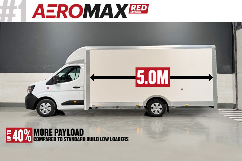 Renault AeroMAX RED Edition Low Loader Van