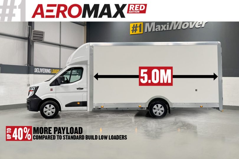 Renault AeroMAX RED Edition Low Loader Van