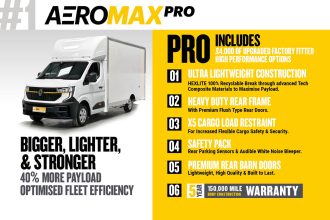2025 Renault AeroMAX PRO 5.0M x 2.7M Low Floor Luton Van
