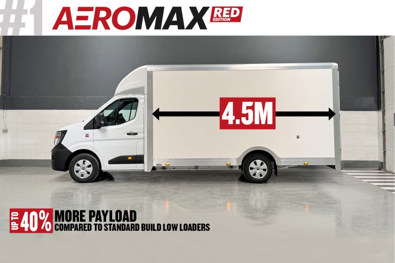 Renault AeroMAX RED Edition Low Loader Van