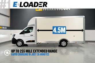 2025 Renault AeroMAX E-LOADER 4.5M x 2.5M Low Floor Luton Van