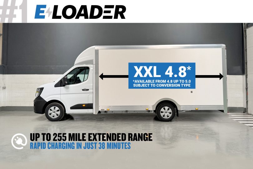 AeroMAX E-Loader 100% Electric Low Loader Vans