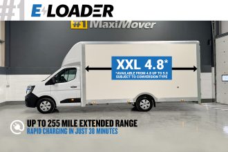 2025 Renault AeroMAX E-LOADER 35 XXL 4.8 x 2.5 Low Floor Luton Van