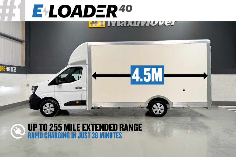 Maxi Mover 100% Electric Low Loader Vans for Sale