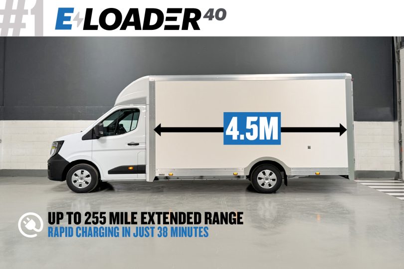 Maxi Mover Electric 4.0T Low Loader Van