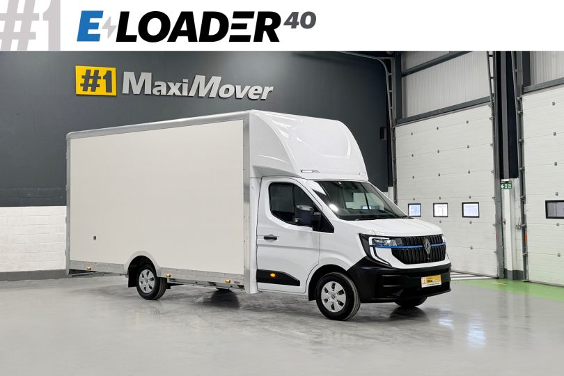 Zero Emission Low Loader Luton Van