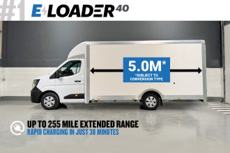 2025 Renault AeroMAX E-LOADER 40 5.0M* x 2.3M Low Floor Luton Van