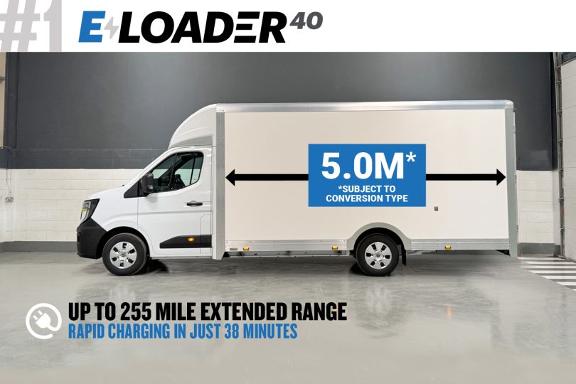 Renault Master E-Loader Low Loader Luton van