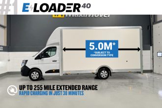 2025 Renault AeroMAX E-LOADER 40 5.0M* x 2.7M Low Floor Luton Van