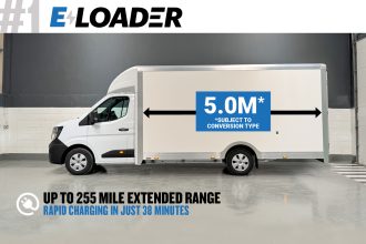 2025 Renault AeroMAX E-LOADER 35 5.0M* x 2.3M Low Floor Luton Van