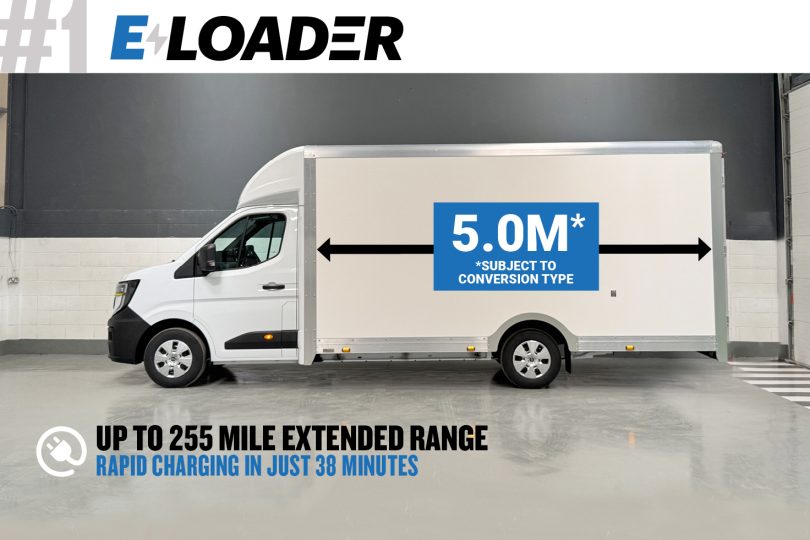 100% Electric Low Loader Vans for Sale