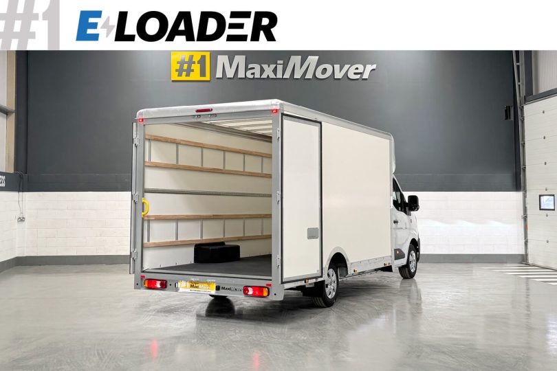 100% Electric High Payload Low Loader Van