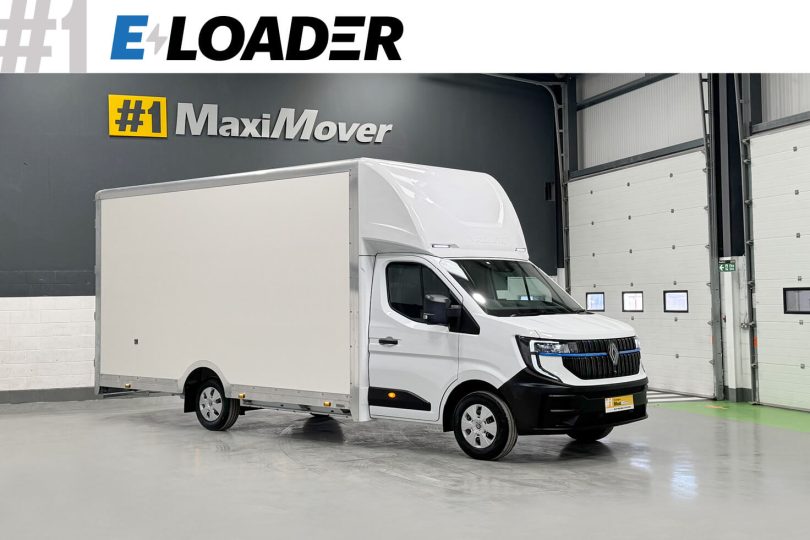 100% Electric High Payload Low Loader Van