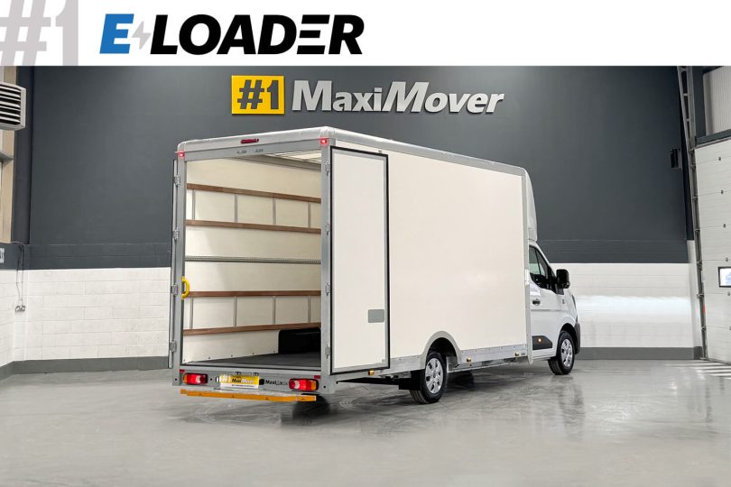 100% Electric High Payload Low Loader Van