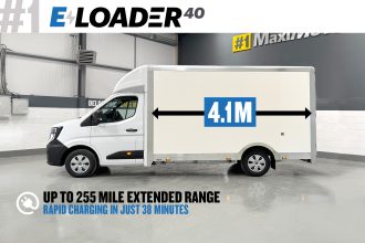 2025 Renault AeroMAX E-LOADER 40 4.1M x 2.3M Low Floor Luton Van
