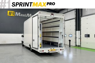 2025 Mercedes SprintMAX PRO 4.5M x 2.7M 9G-Tronic Auto Glass & Glazing Low Floor Luton Van