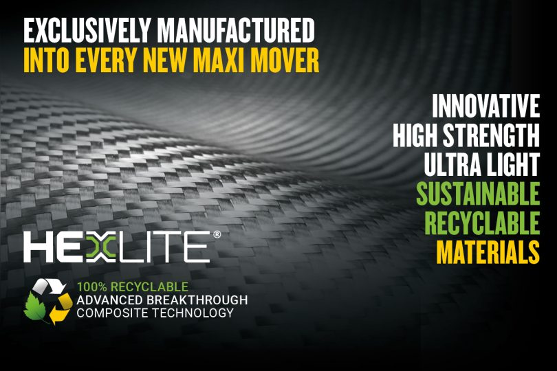 Hexlite 100% Recyclable Composite Build Material