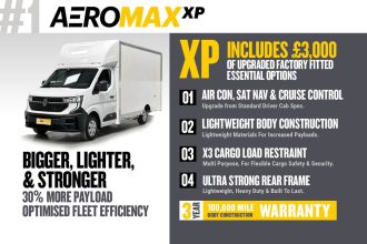 2025 Renault AeroMAX XP 4.1M x 2.3M Low Floor Luton Van