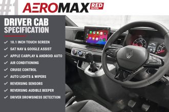 2025 Renault AeroMAX RED Edition 4.1M x 2.5M Low Floor Luton Van