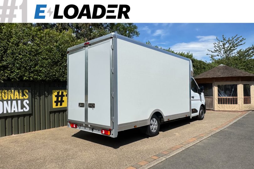 MaxiMover Renault Master 100% Electric Low Loader Van