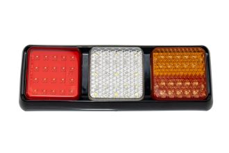 Genuine Fit Type Approved Multi-Function LED Square Type Rear Combination Light Unit Inc Bracket
