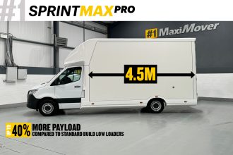 2025 Mercedes SprintMAX PRO 4.5M x 2.7M Low Floor Luton Van