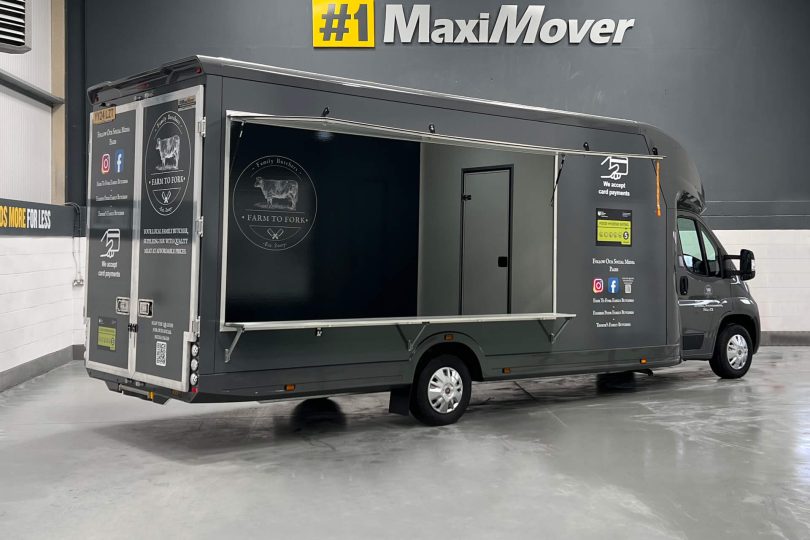 Maxi Mover Low Loader Catering Vans for sale