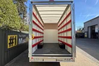 2025 Mercedes SprintMAX PRO 4.5M x 2.7M 9G-Tronic Auto Glass & Glazing Low Floor Luton Van