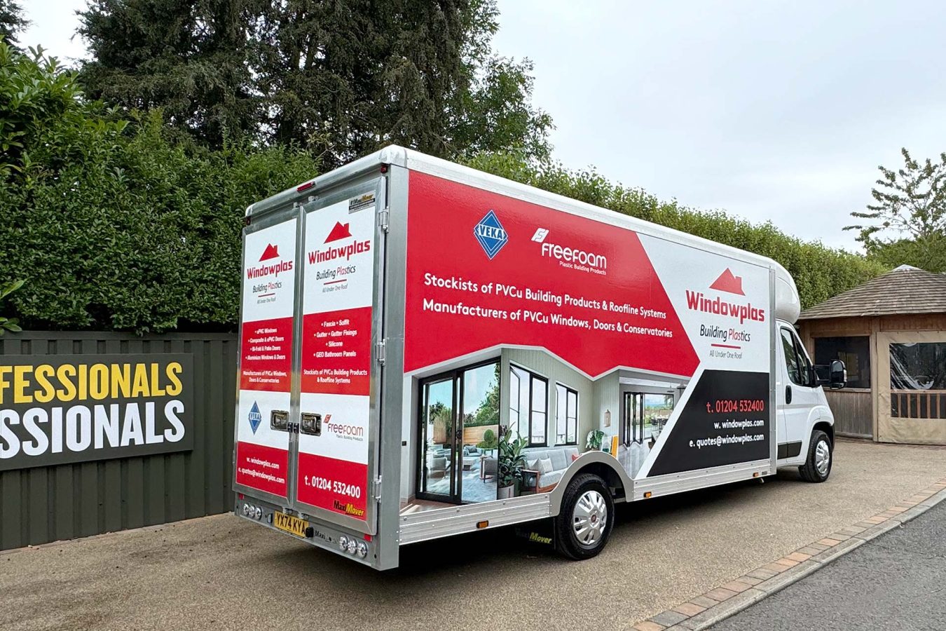 High Performance High Payload Glass and Glazing Vans