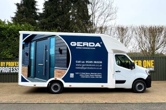 2025 Mercedes SprintMAX PRO 4.5M x 2.7M 9G-Tronic Auto Glass & Glazing Low Floor Luton Van