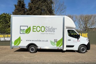2025 Mercedes SprintMAX PRO 4.5M x 2.7M 9G-Tronic Auto Glass & Glazing Low Floor Luton Van