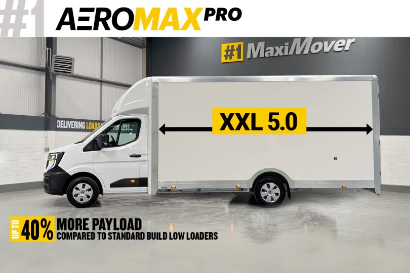 AeroMAX Low Floor Glass & Glazing Vans for Sale
