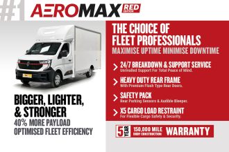 2025 Renault AeroMAX RED Edition 4.1M x 2.5M Low Floor Luton Van