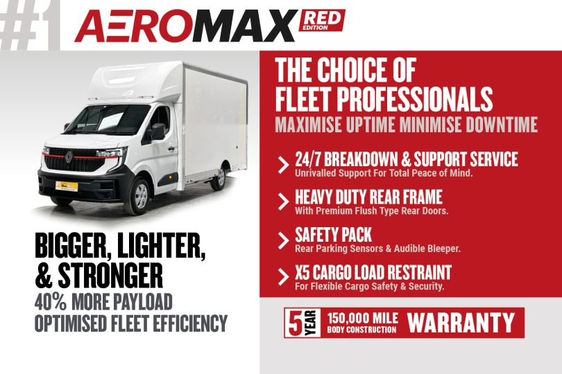 The AeroMAX RED Edition - Bigger | Lighter | Stronger