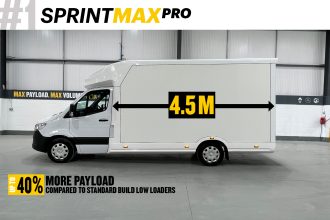 2025 Mercedes SprintMAX PRO 4.5M x 2.3M Low Floor Luton Van