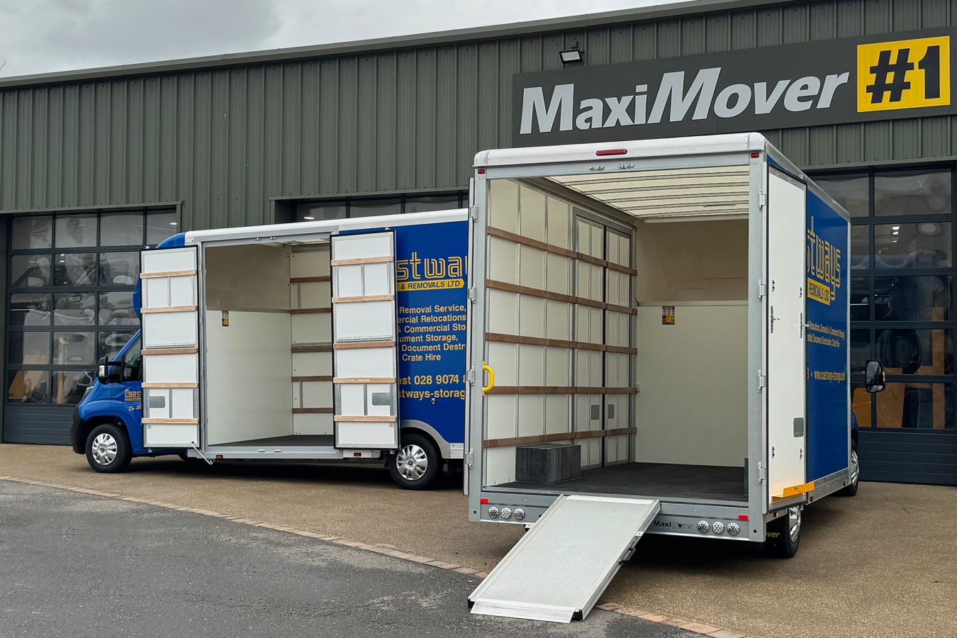 The UK's #1 Low Loader Removal Van Range