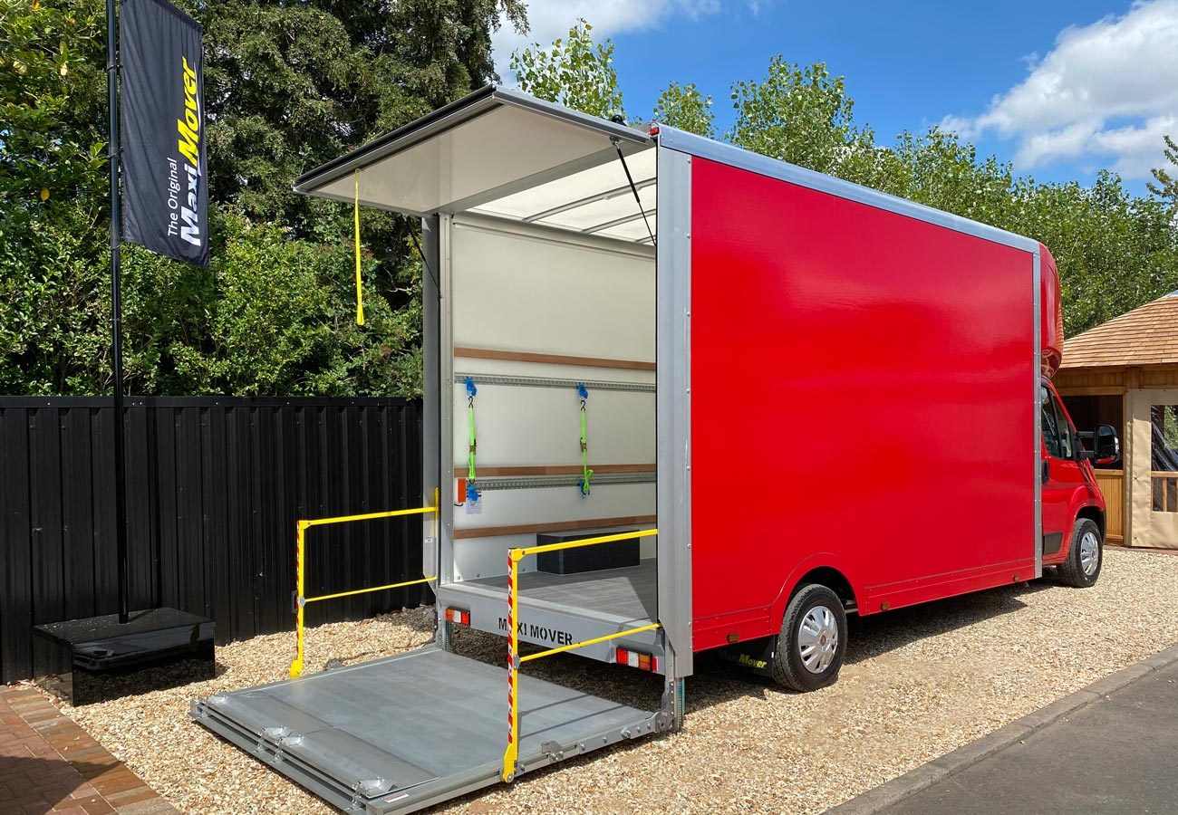 Maxi Mover Tail Lift Low Loader Vans For Sale