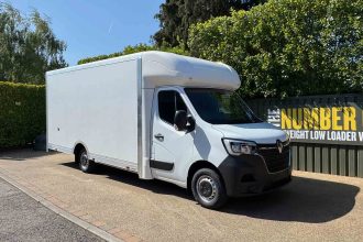 Renault Master 5.0M x 2.3M Low Loader Van – Inc Second Floor System