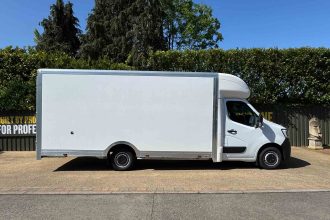 Renault Master 5.0M x 2.3M Low Loader Van – Inc Second Floor System