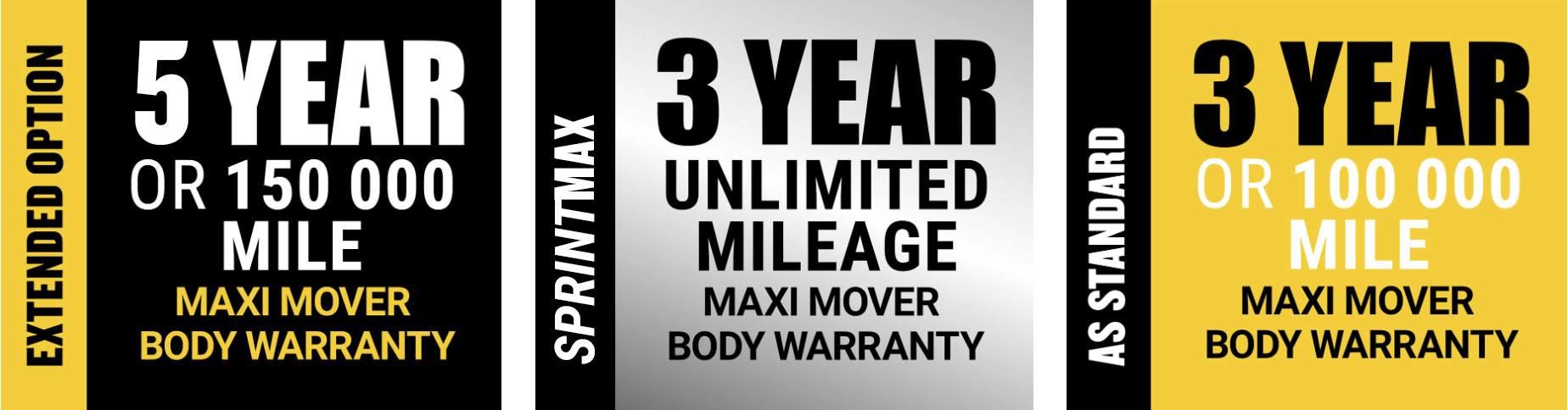 MaxiMover Low Loader Van Warranty