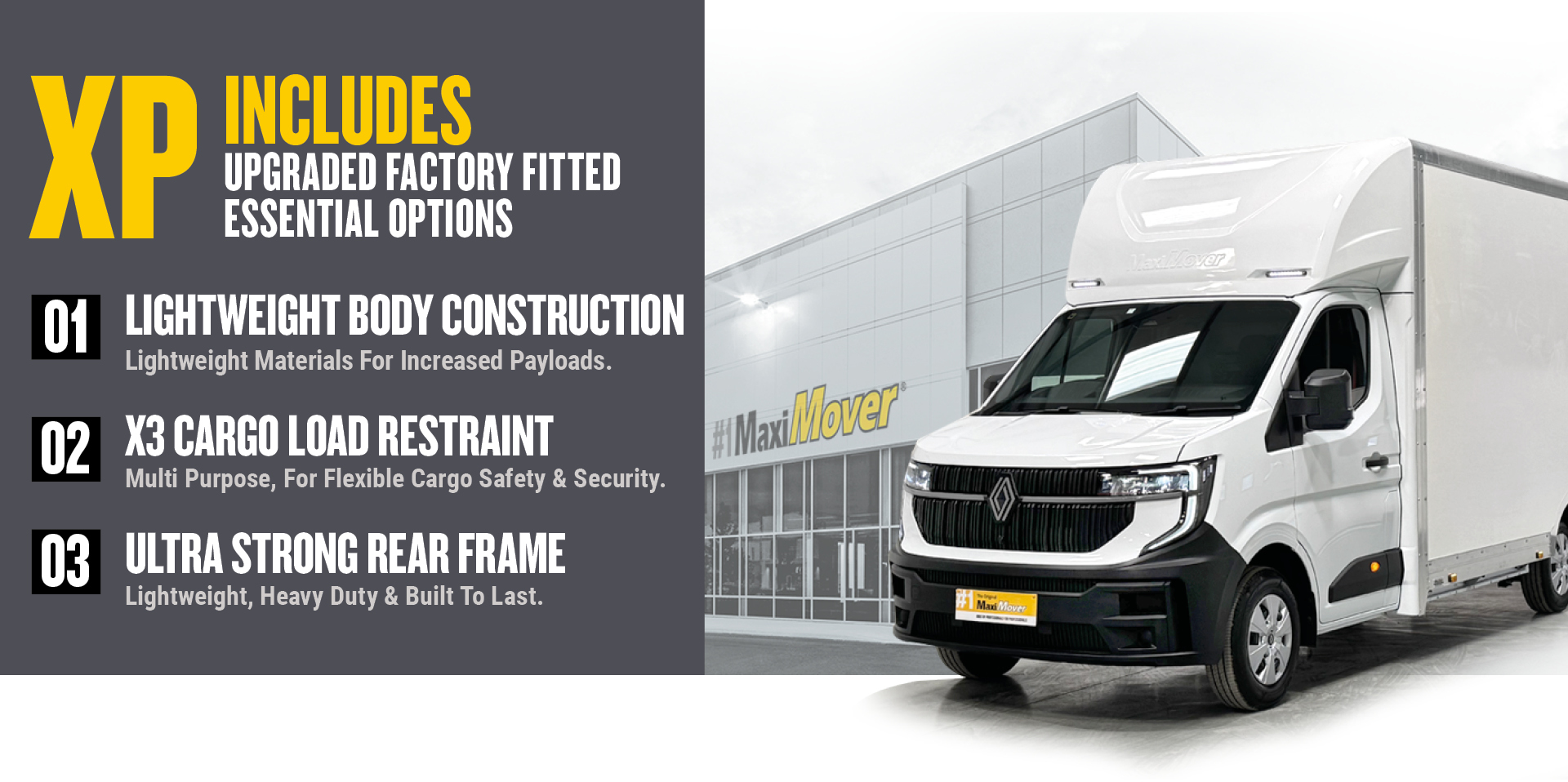 Maxi Mover Low Floor Luton Van
