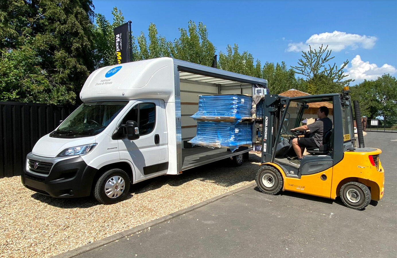 Fiat Ducato Low Loader Curtain Sided Low Loader Vans